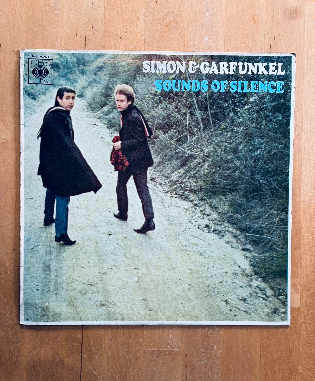 Disque vinyle 33T Simon & Garfunkel The Sound of Silence.